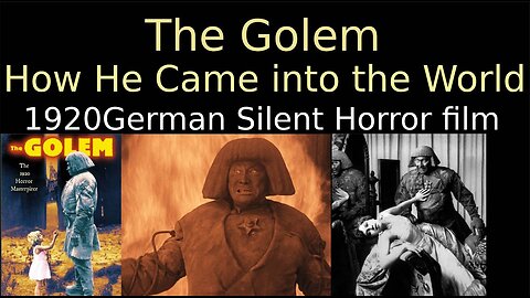 The Golem: How He Came into the World (1920 German Silent Horror film)