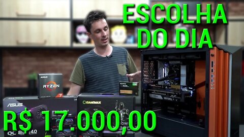 COMPROU AS PEÇAS E MONTAMOS O COMPUTADOR - RYZEN 5800X - RTX 3070