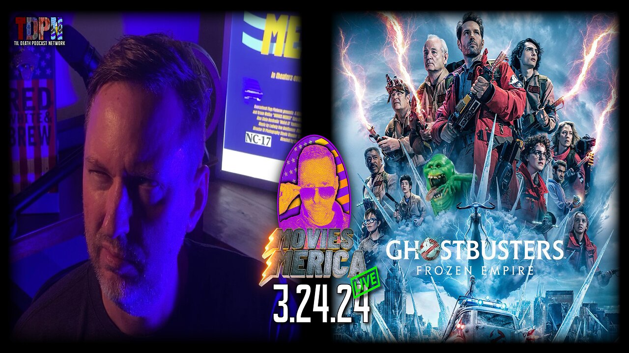 Ghostbusters: Frozen Empire (2024) SPOILER FREE REVIEW LIVE | Movies Merica | 3.24.24