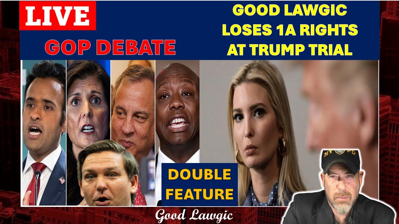 The Following Program (EARLY START DOUBLE FEATURE): GOP Debate LIVE; Joe's Court FIASCO