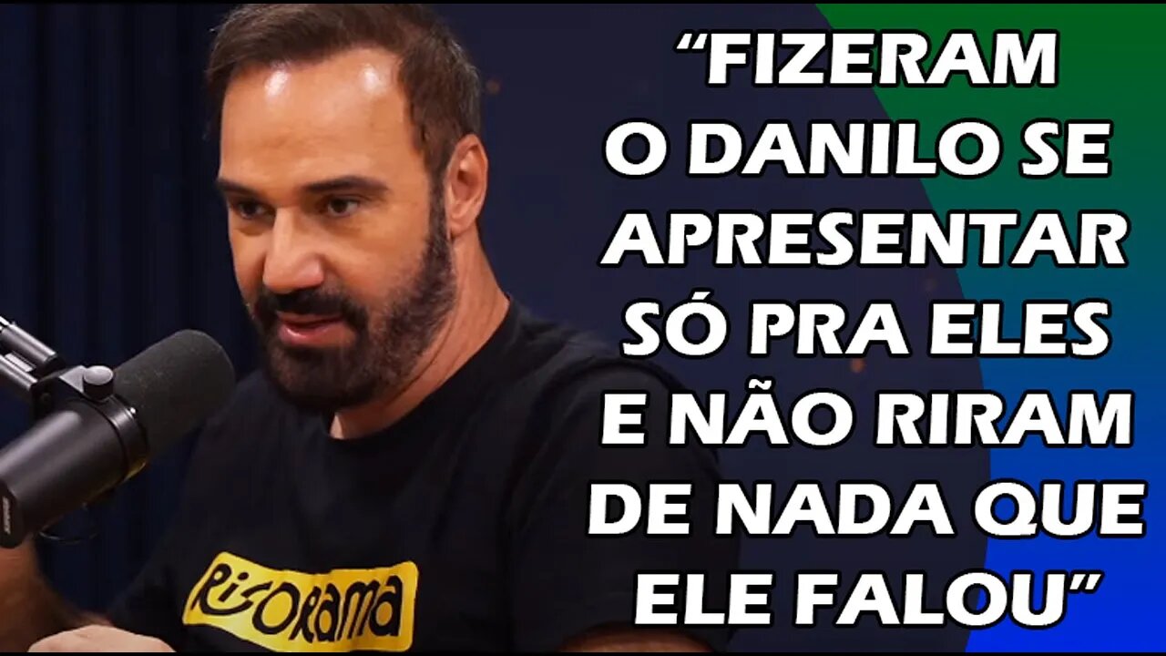 DANILO GENTILI FOI HUMILHADO PELO CLUBE DA COMÉDIA - RAFINHA BASTOS E CIA