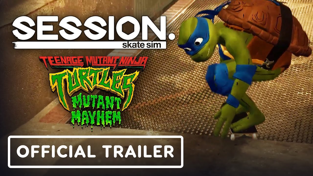 Session: Skate Sim x Teenage Mutant Ninja Turtles - Official Collaboration Trailer