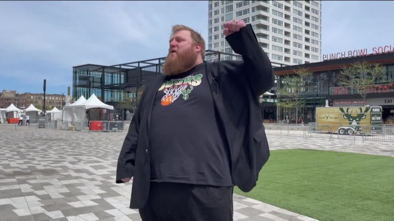 Bucks national anthem singer heartbroken over the violence but hopes to use his voice as a tool for unity