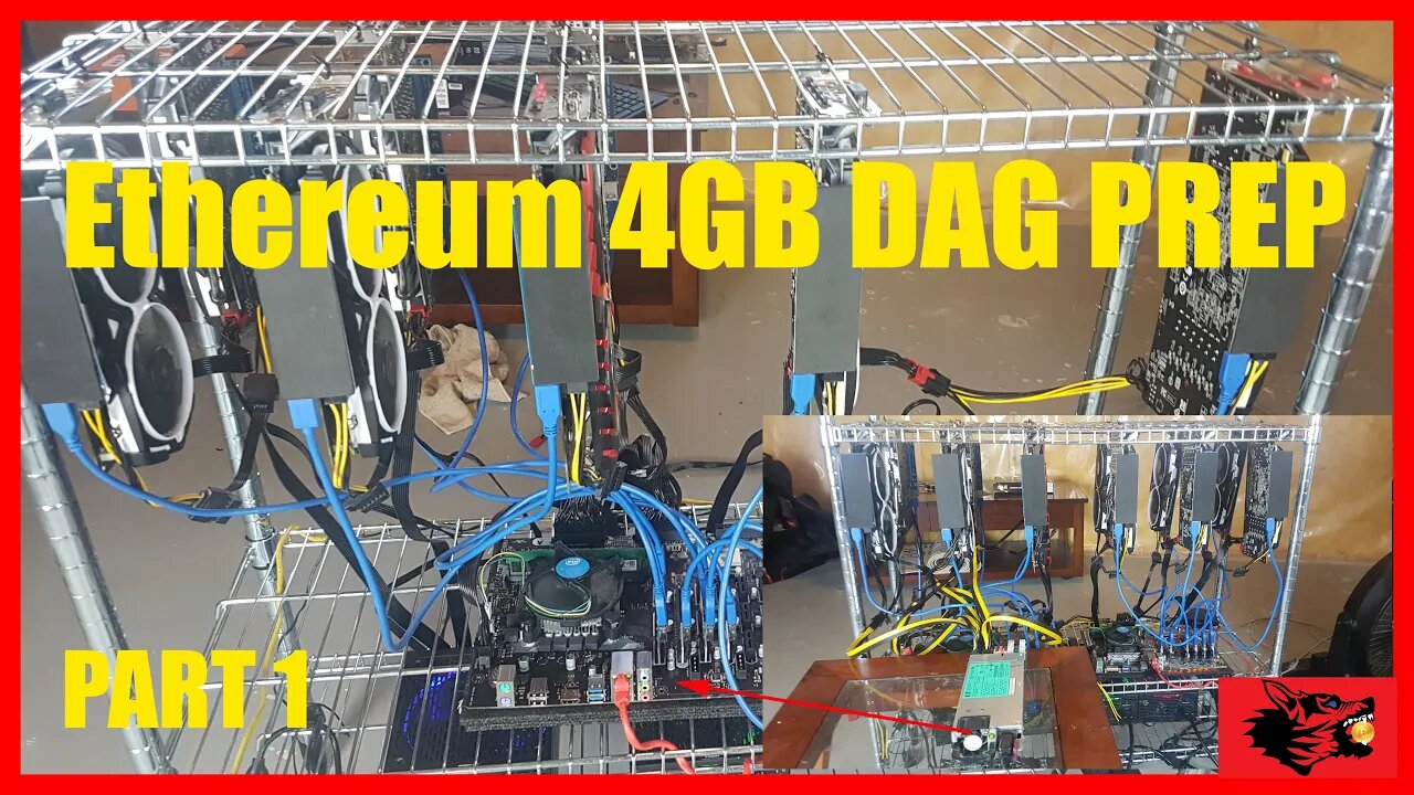 Splitting Up All My Cards into 4GB and 8GB Rigs For The Ethereum DAG / PART 1