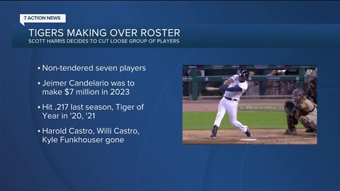 Tigers non-tender seven players for 2023, including Jeimer Candelario