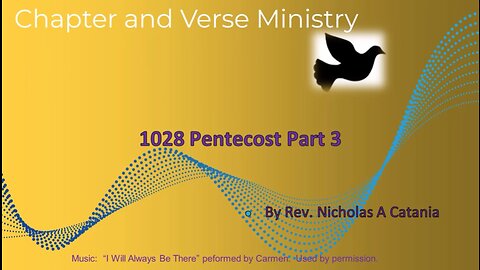 1028 Pentecost Part 3