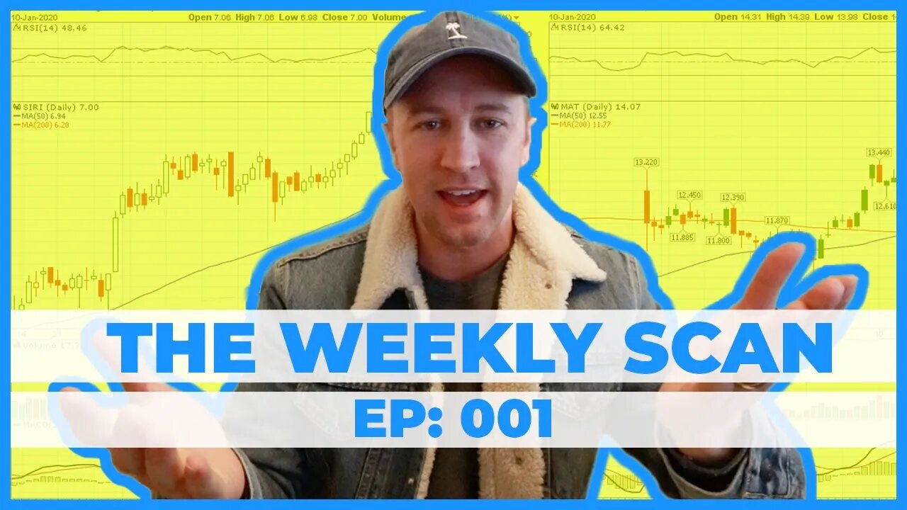 How I Scan and Find Stock Setups | The Weekly Scan | EP 001