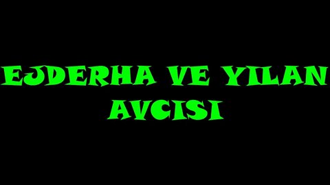 EJDERHA VE YILAN AVCISI