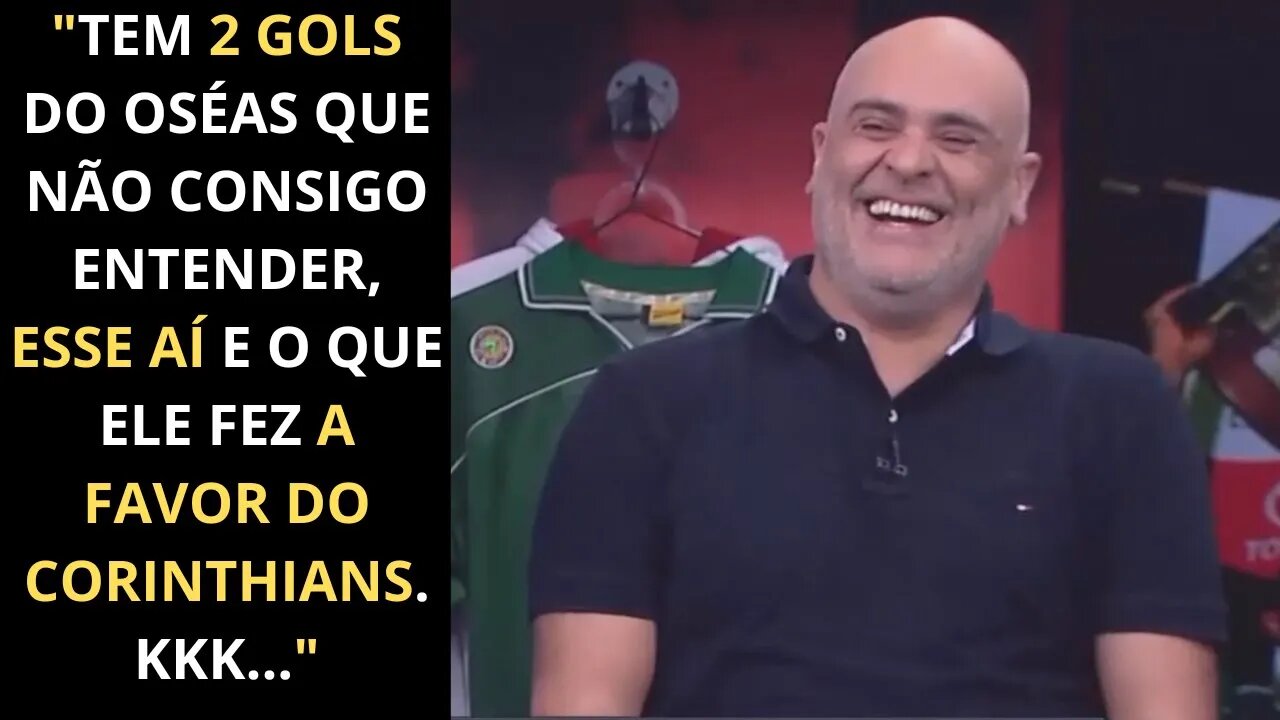 MARCOS FALANDO DO GOL ESPÍRITA DO OSÉAS| RESENHA ESPN MARCOS OSÉAS E JÚNIOR