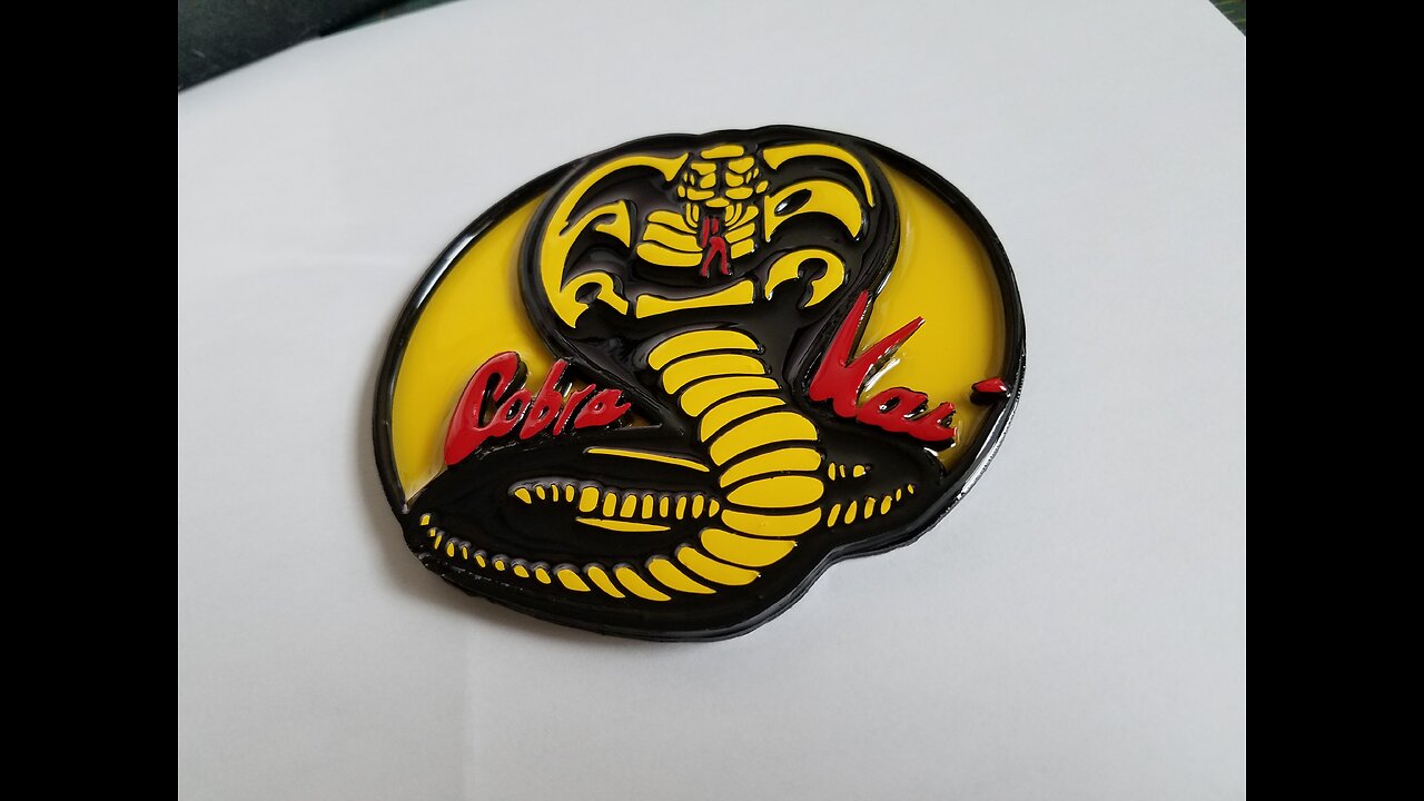 KICKS GET CHICKS - Customized Cobra Kai Car Emblems from XYZbyXYZ Customs