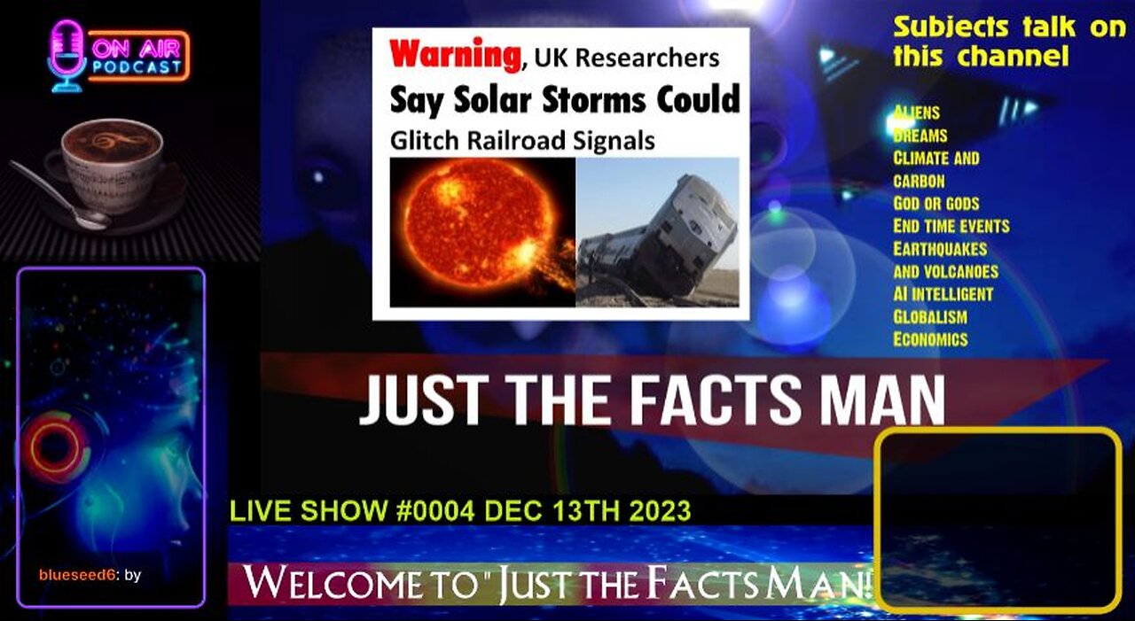 Say Solar Storms Could Glitch Railroad Signals -SHOW 0004