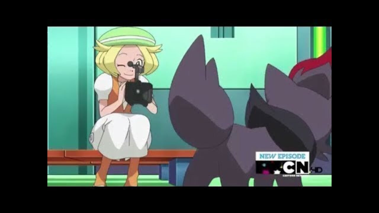 Best Wishes: Luke asks Bianca to film his battle, and she predictably films only his Zorua