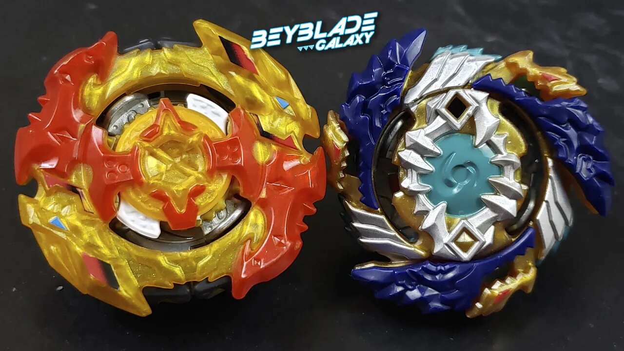 TURBO SPRYZEN .0W.Zt-S vs GEIST FAFNIR .8'.Ab-S - Beyblade Burst ベイブレードバースト