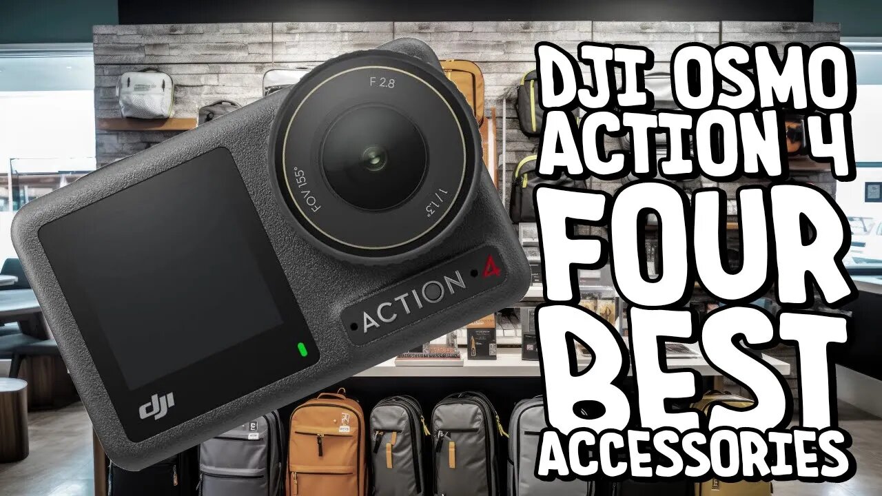 DJI OSMO Action 4 Four Great Accessories To Make It Even Better