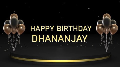 Wish you a very Happy Birthday Dhananjay