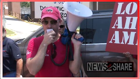 Protest at the Rally to Free Political Prisoners in DC - 2472