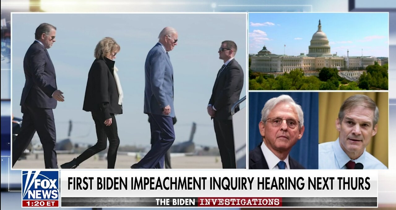 House Republicans announce first impeachment inquiry hearing date