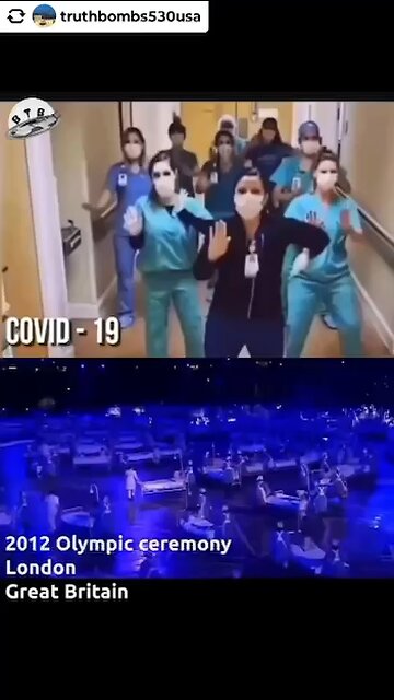 Covid-19 Plandemic & The 2012 London Olympic Ceremony. Freaky….!