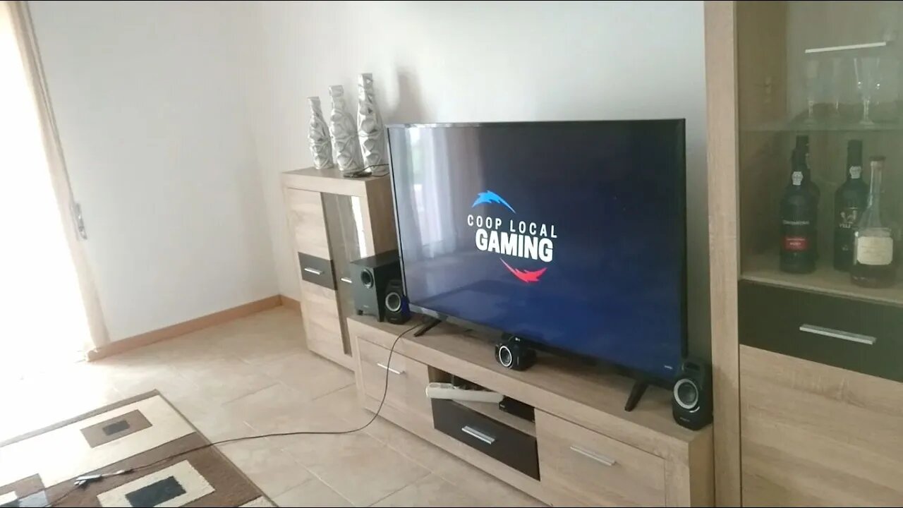 Coop Local Gaming - Modern Living Room Setup