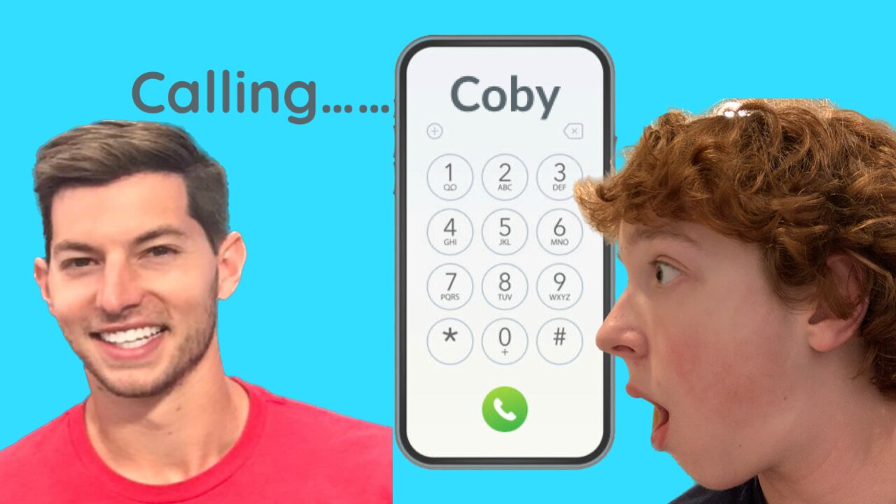 Coby cottons number got leaked and I called him! (Dude perfect)