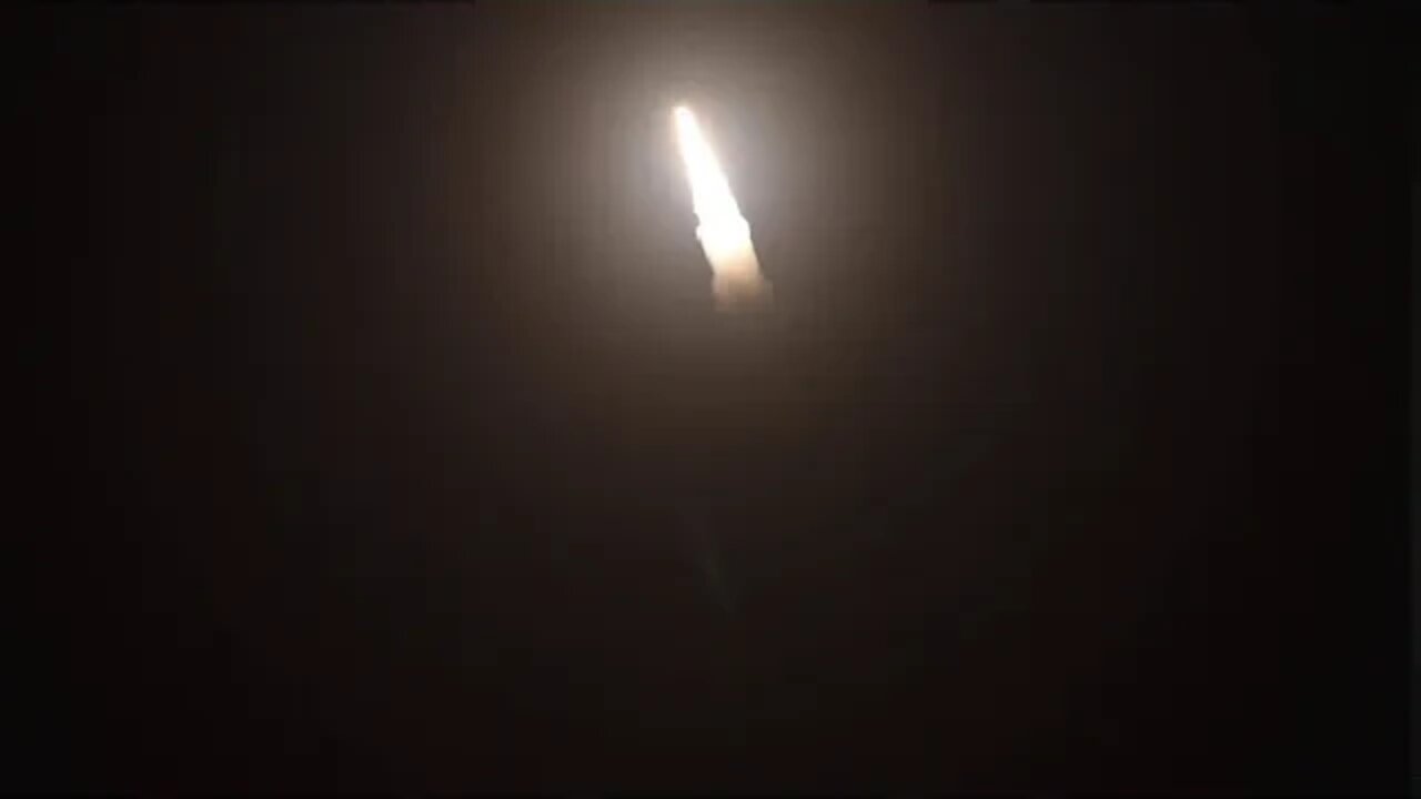 US Air Force Global Strike Command Minuteman III ICBM launch