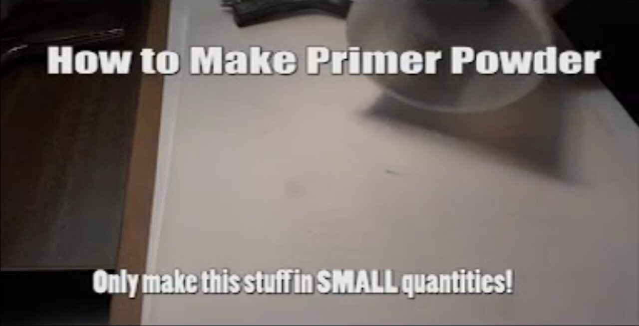 How To Make Primer Powder H48