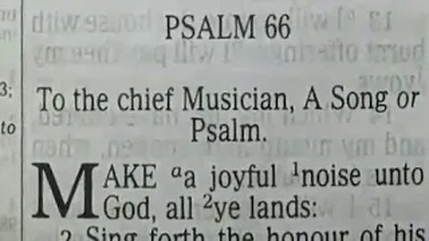 Psalms: 66-69