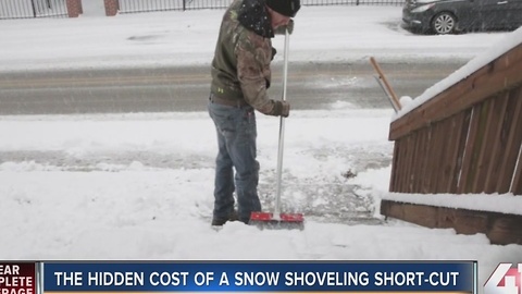 Angie's List: the hidden cost of a snow shoveling short-cut