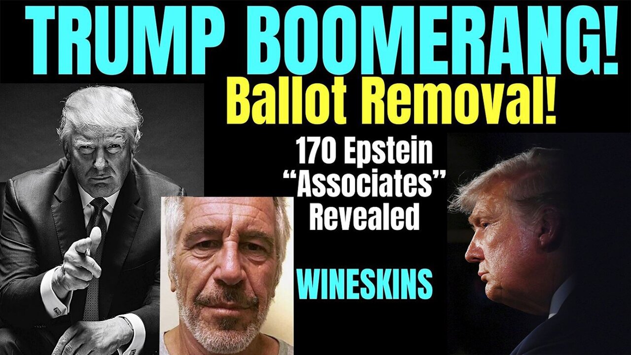 Melissa Redpill Update Today Dec 23: Trump Boomerang Ballot Removal - Epstein Associates, Wineskins