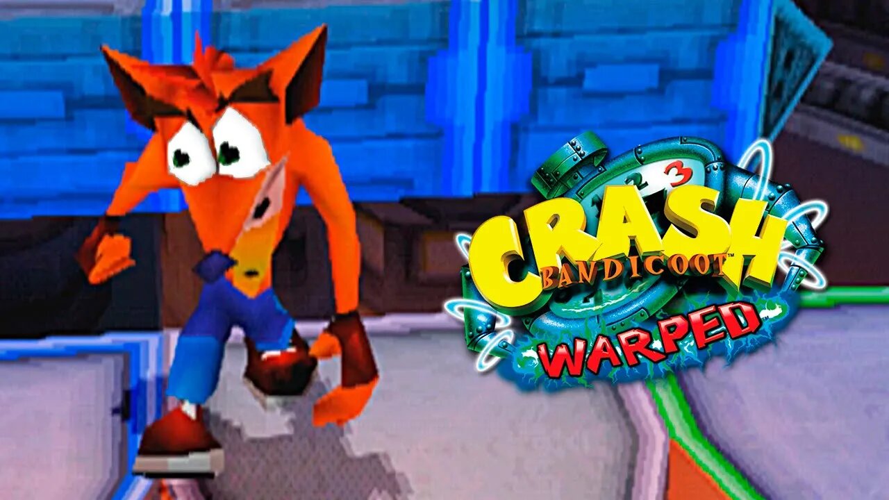 CRASH BANDICOOT 3 WARPED (PS1) #13 - Gone Tomorrow & Orange Asphalt! (Dublado em PT-BR)