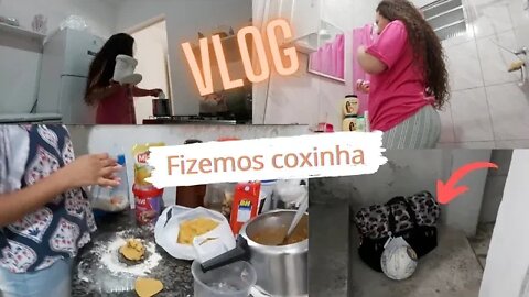 VLOG|ROTINA|FIZEMOS COXINHA