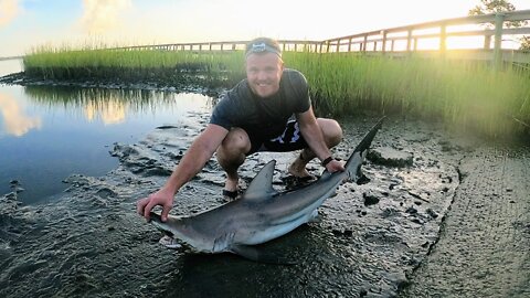 Pier fishing - Pt 2 (Atlantic Beach) NC