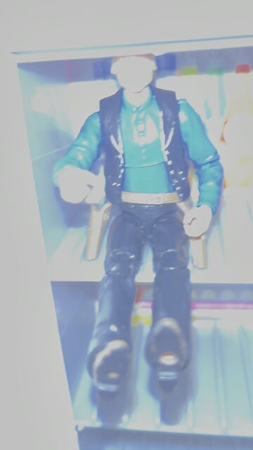 Clay checks out Barbie’s Kitchen