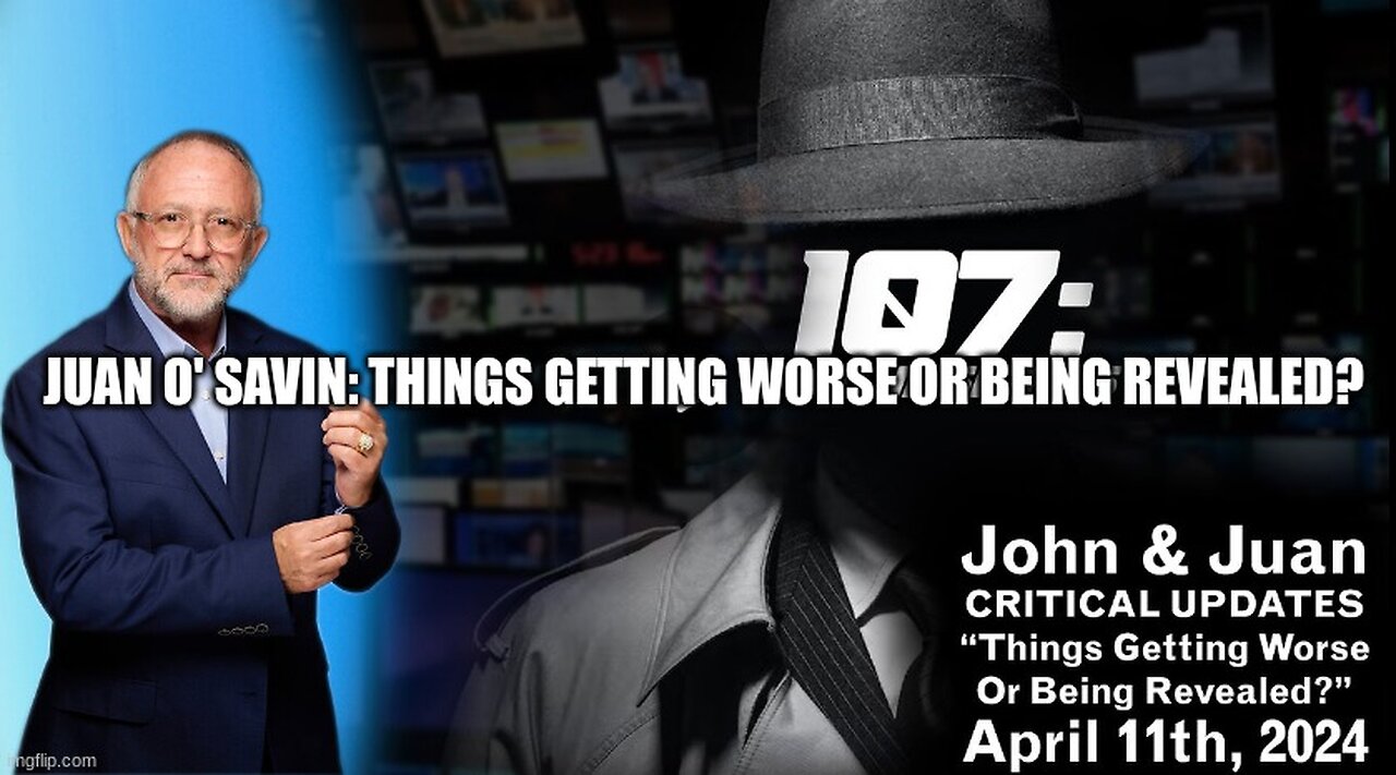 Things Getting Worse Or Being Revealed? | John and Juan – 107 Intel Insights | April 11th 2024