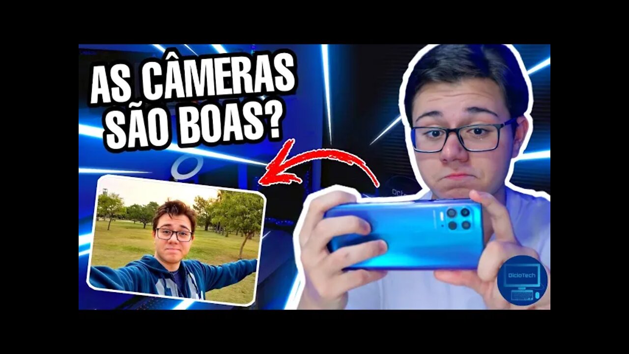 AS CÂMERAS TRASEIRAS E AS SELFIES DO MOTO G100 SÃO BOAS? 📷 - Teste de Câmeras