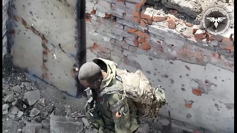 Russian soldier looks like character from the Walking dead
