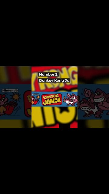 Top 10 Games of 1982 | Number 3: Donkey Kong Jr. #shorts