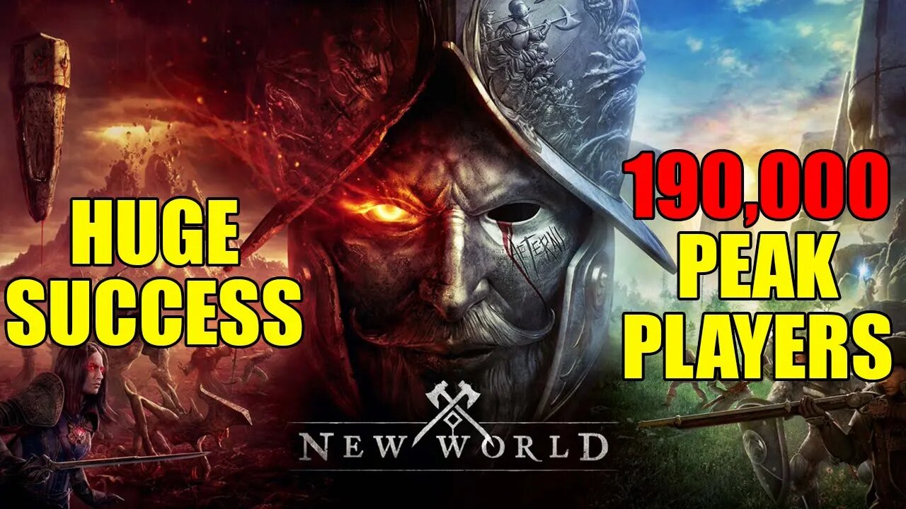 New World MMO Hits 190,000 Concurrent Steam Beta Players - Can Amazon Maintain Their Success?