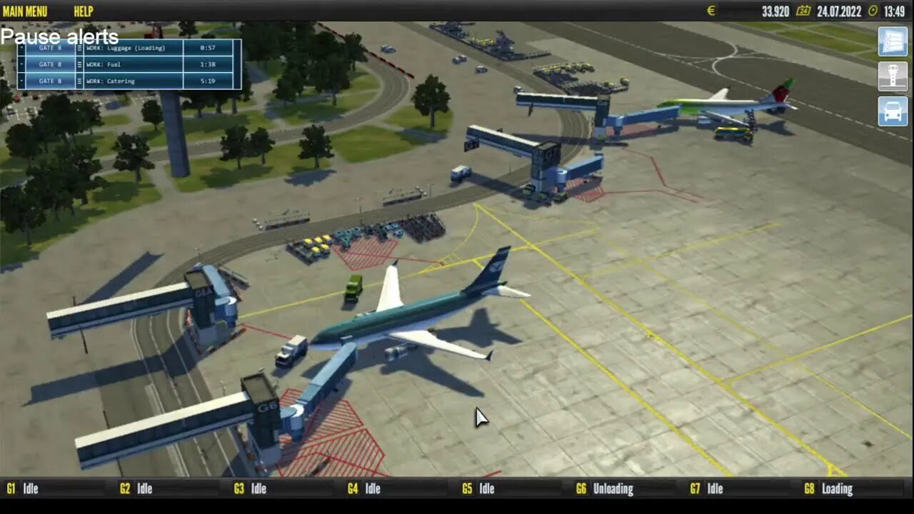 Watching Airplanes Land and Take off - Airport Simulator 2014