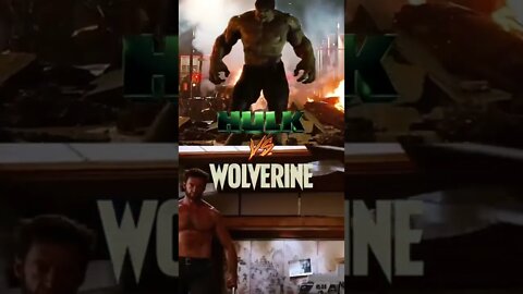 Hulk VS Wolverrine (MCU)