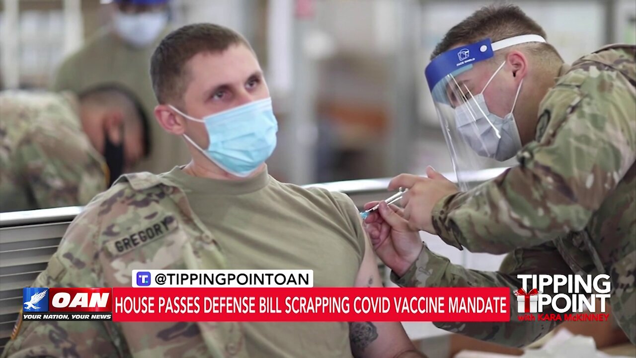 Tipping Point - House Passes Defense Bill Scrapping COVID Vaccine Mandate