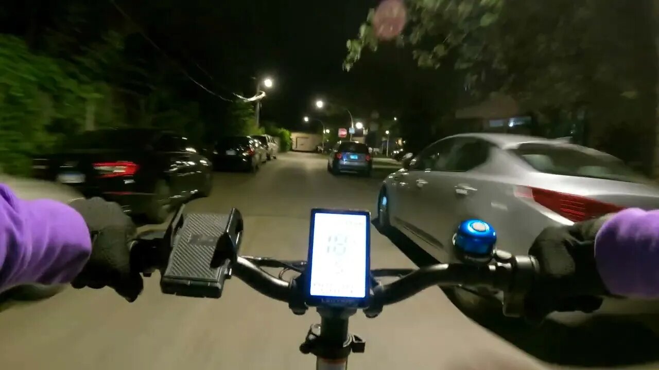 LECTRIC XP LITE : REAL LATE NIGHT RIDE : CHICAGO : GOPRO HERO 9 : 4K