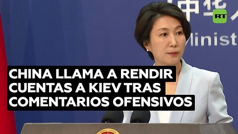 Pekín exige a Kiev explicaciones tras comentario xenófobo del asesor presidencial sobre China