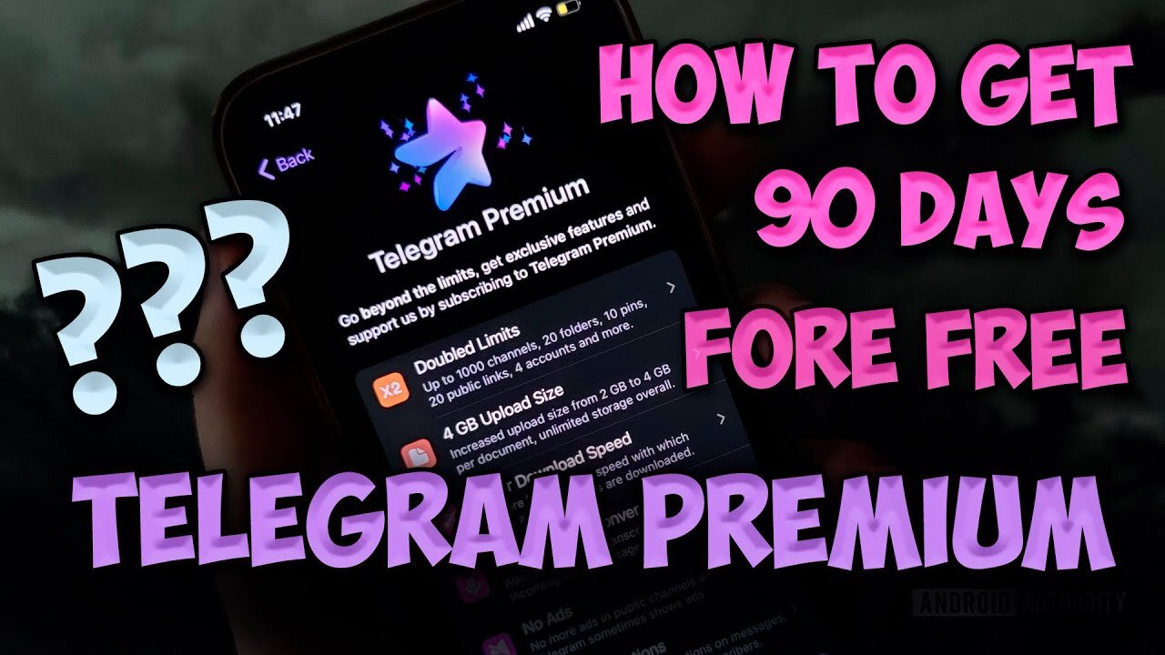 Telegram premium free. How to get for free?