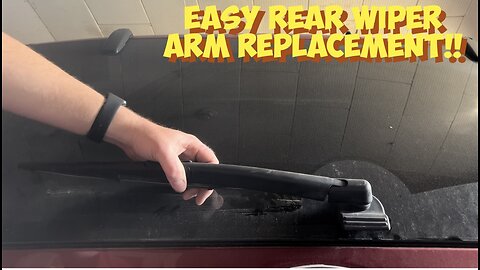 Expedition rear wiper arm replacement