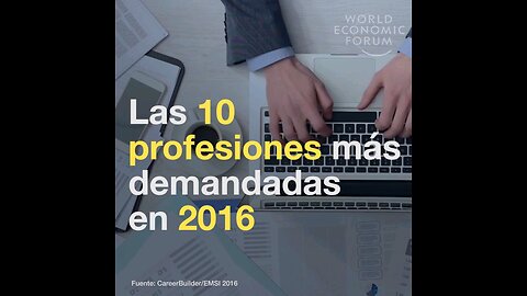 Las 10 profesiones más demandadas en 2016