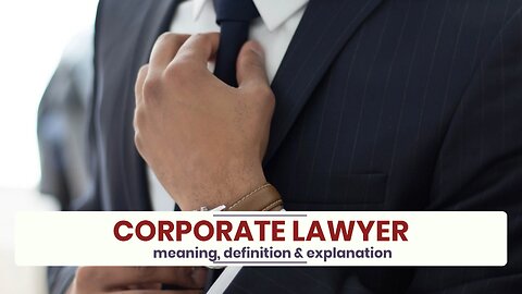 What is CORPORATE LAWYER?