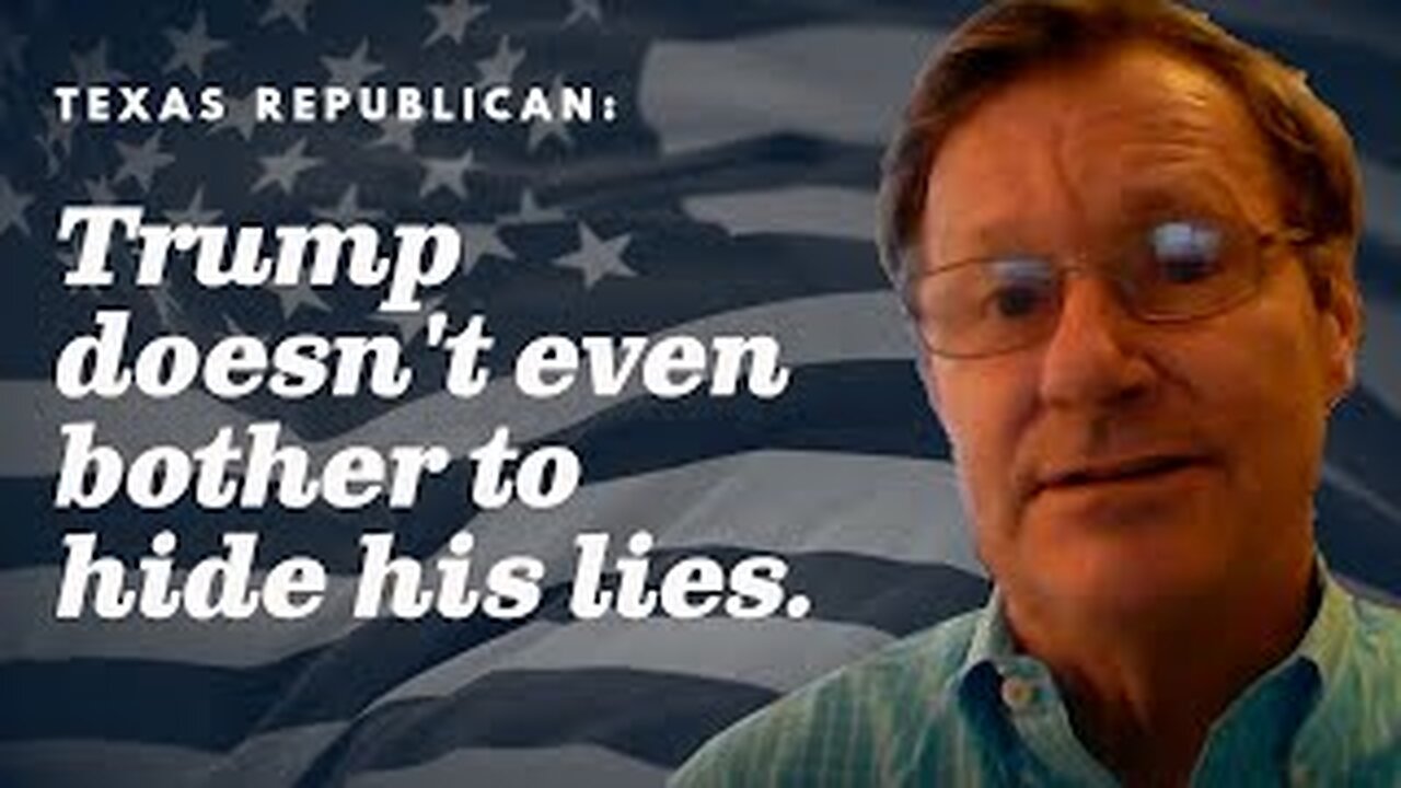 Texas Republican: Fake News? I Know Trump Is To Blame!