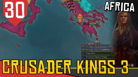 Batitinha nos Gregos BIZANTINOS - Crusader Kings III Daura #30 [Gameplay PT-BR]
