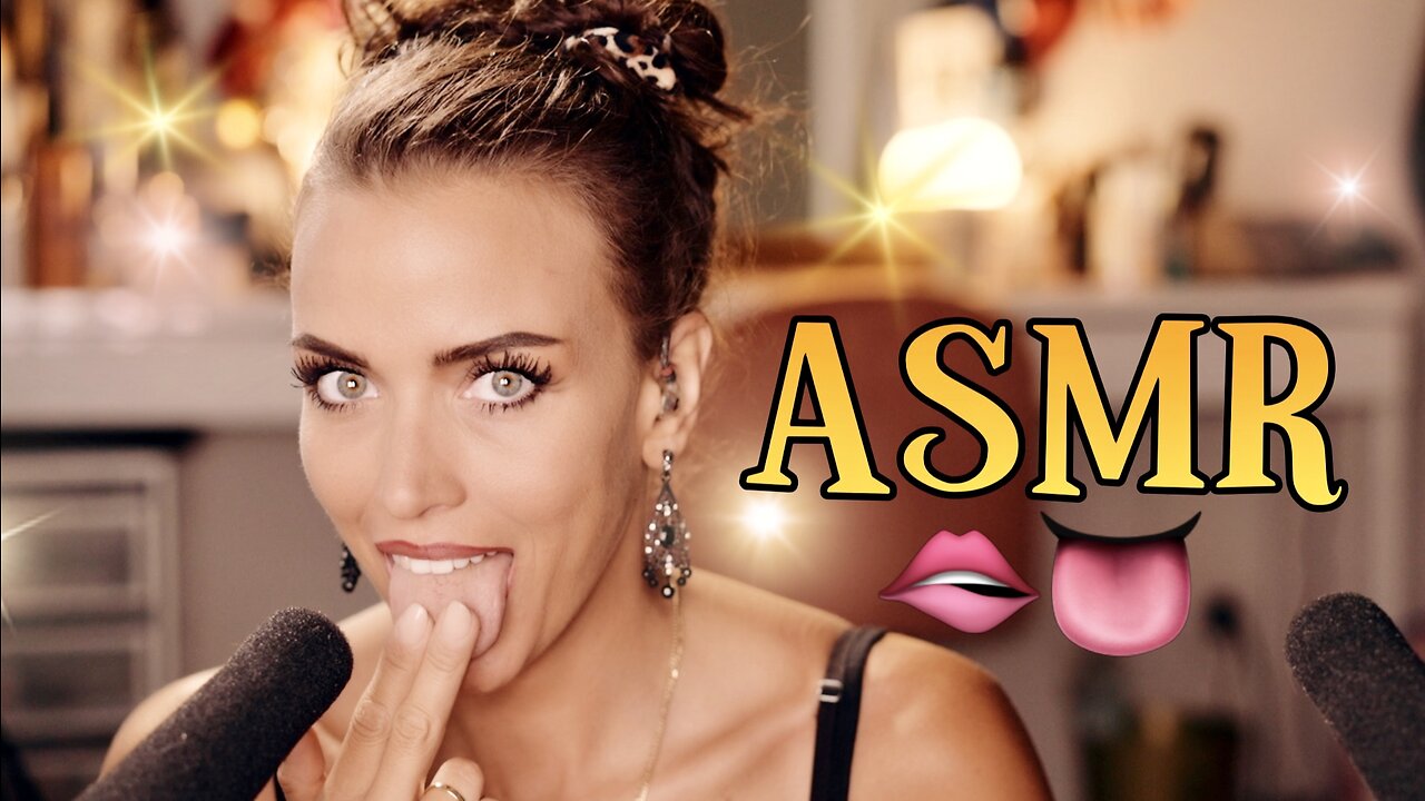 ASMR Gina Carla 👅👅 Crispy Clear Mouth Sounds! New Mics!